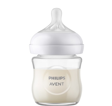 PHILIPS AVENT BIBERON NATYRAL QELQ 120ML/4 OZ 0M+