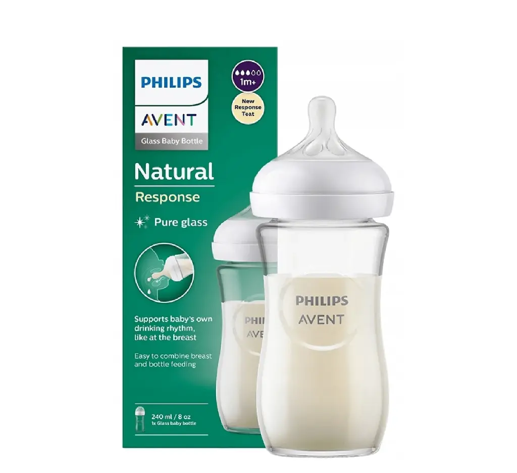 PHILIPS AVENT BIBERON NATYRAL QELQ 240ML 1M+