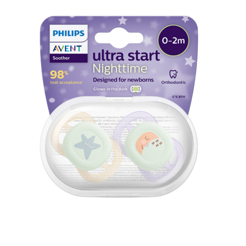 PHILIPS AVENT CUCO NIGHT TIME 0-6M 2PCS