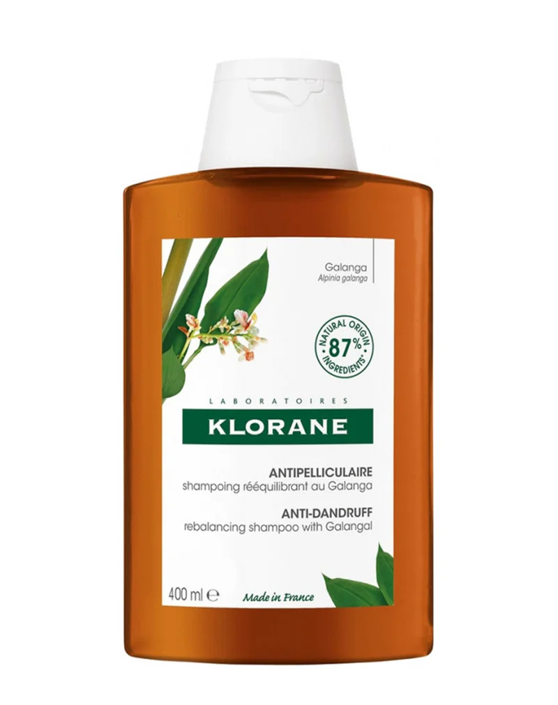 KLORANE SHAMPOOING ANTIPELLICULAIRE GALANGA 400 ML