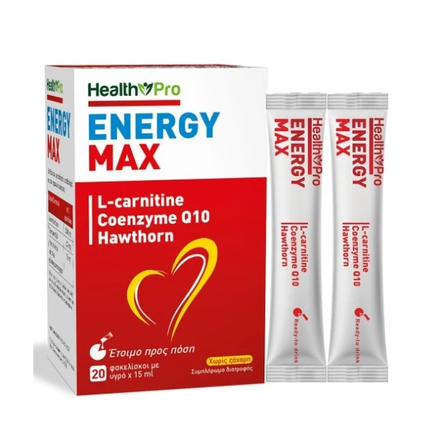 Health Pro Energy Max Liquid 20*15ml