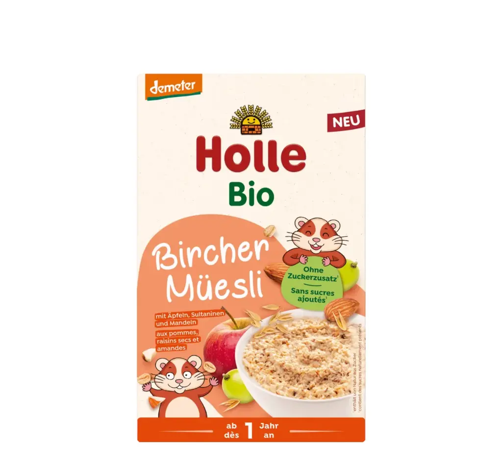 Holle Bio wholegrain birchermuesli 200 gr