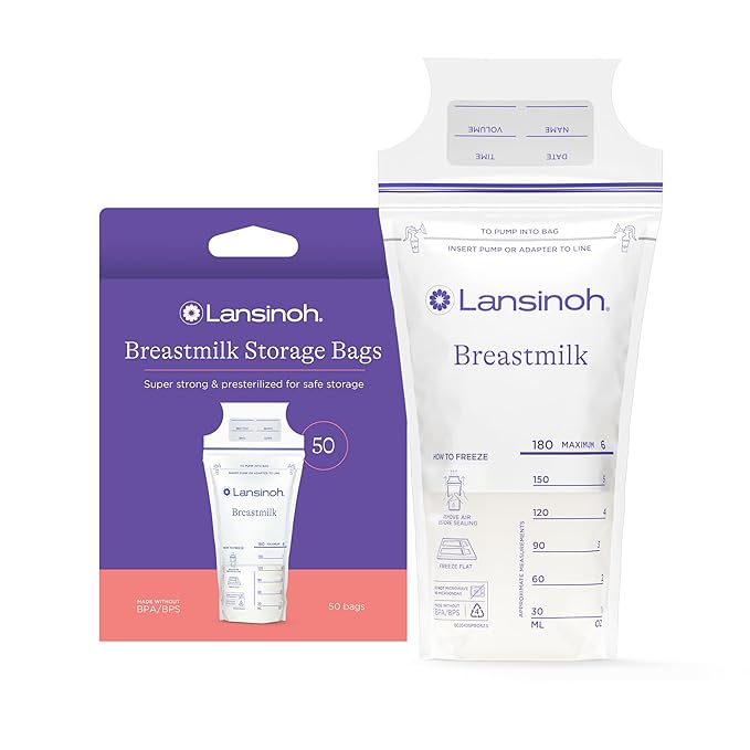 Lansinoh Breastmilk Storage Bags 50 cp 