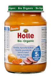 Holle Bio Karotte, Kartoffel & Rind 190 g