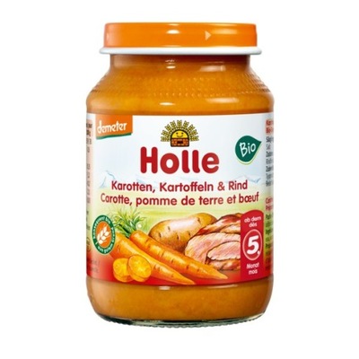 Holle Bio Lentil Vegetables with Veal 220 g