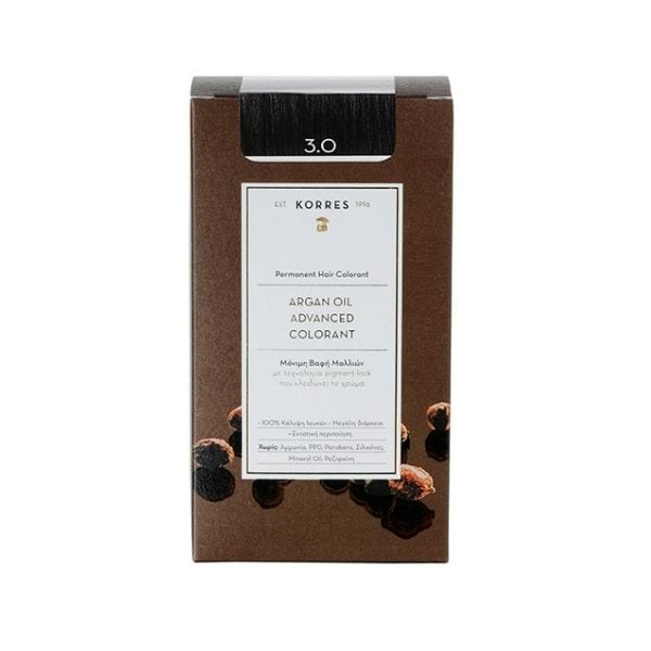 KORRES ARGAN COLOR SUST.DARK BROWN3