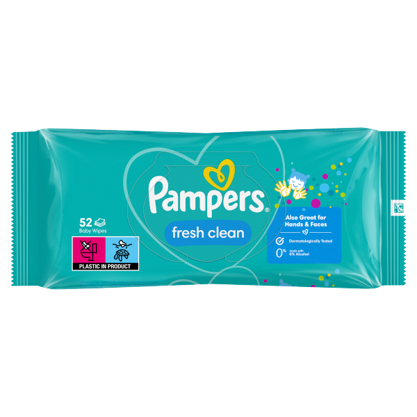 Pampers letra te lagura fresh clean