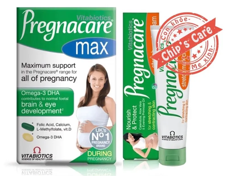 Pregnacare Max + dhuratë Stretch Mark Cream