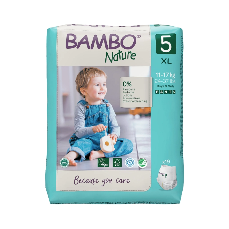 Bambo Nature Pants Nr.5 Junior 12–18 kg 19 copë