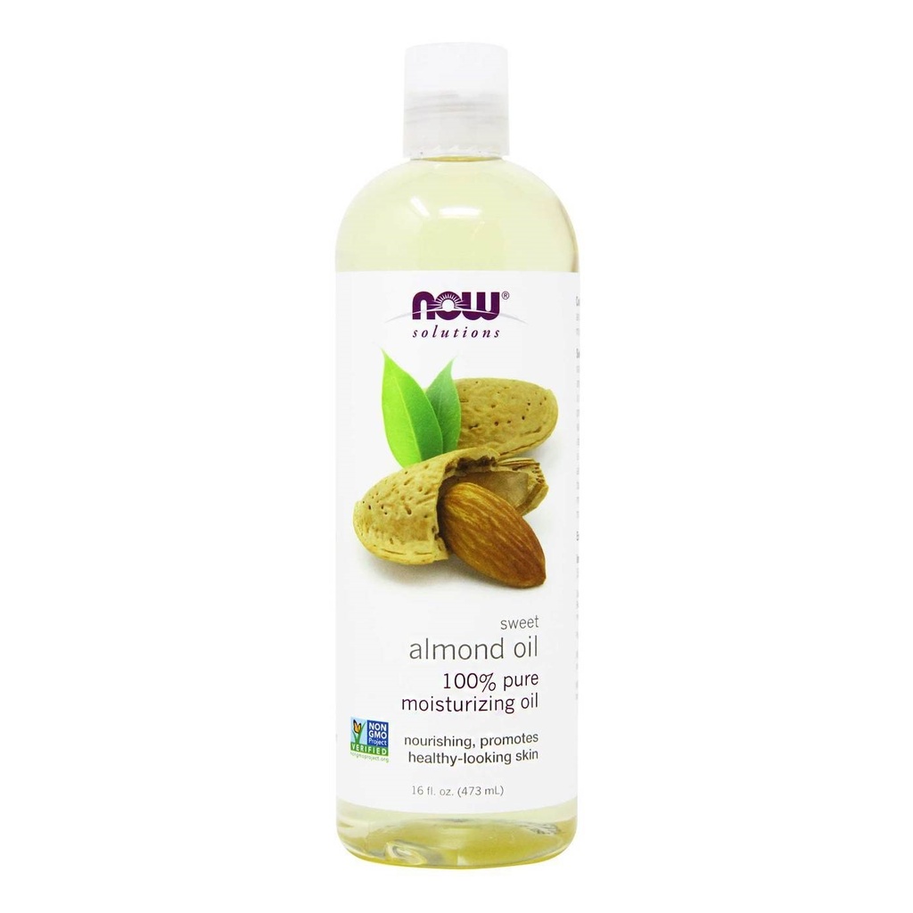 NOW ALMOND OIL 473ML