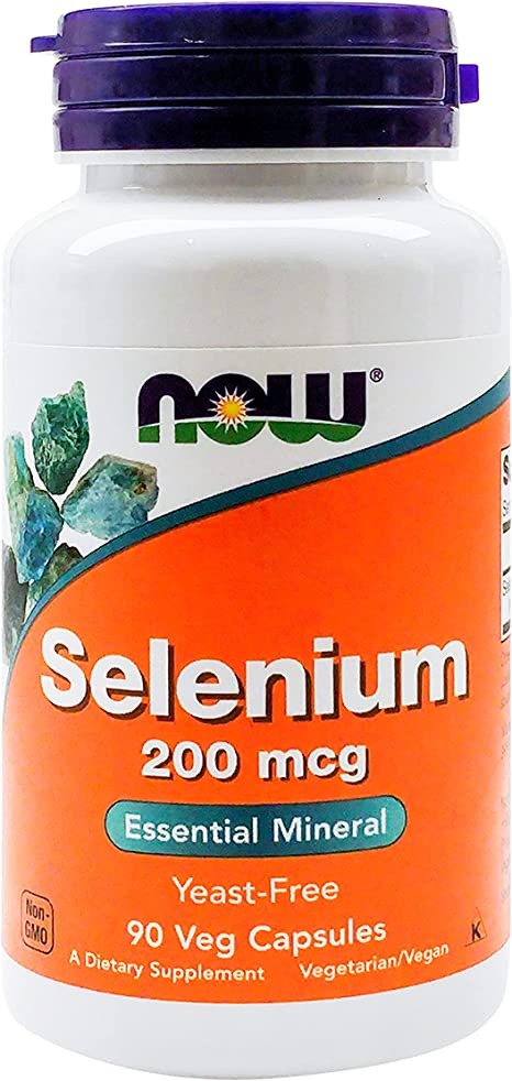 NOW FOODS SELENIUM 200 mcg – 90 kapsula vegjetale
