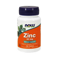 NOW Zinc 50 mg Tablets