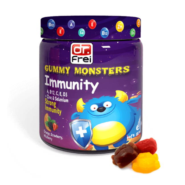 DR FREI IMMUNITY X 60 GUMMY MONSTERS