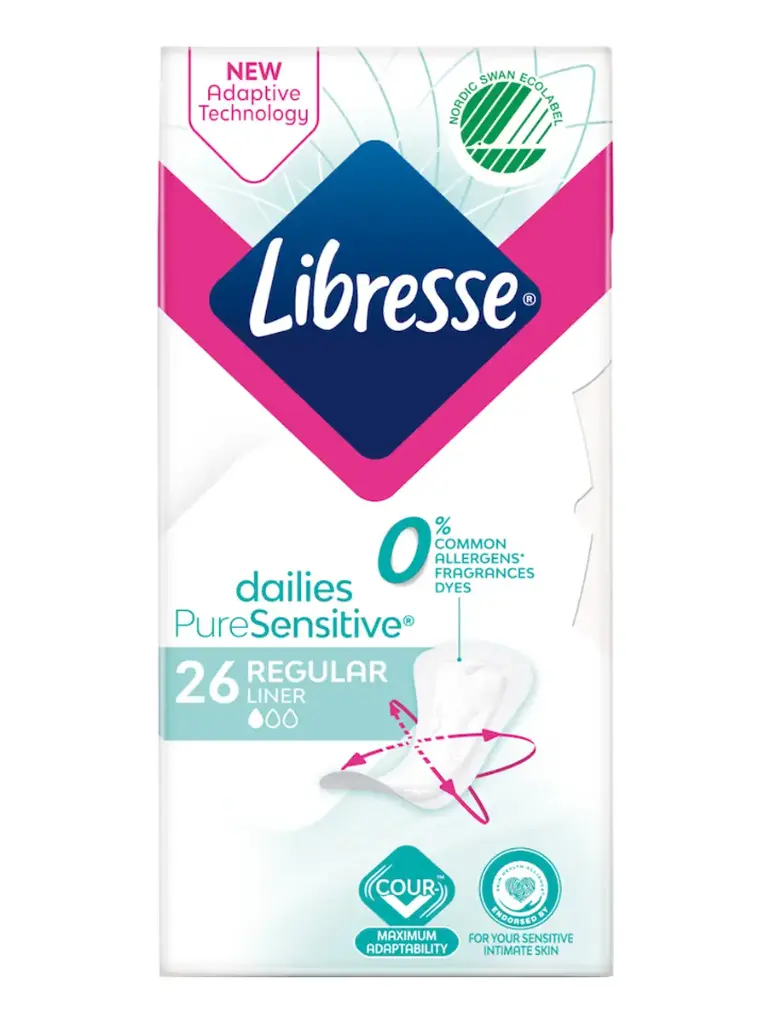 Libresse dailies pure sensitive x26