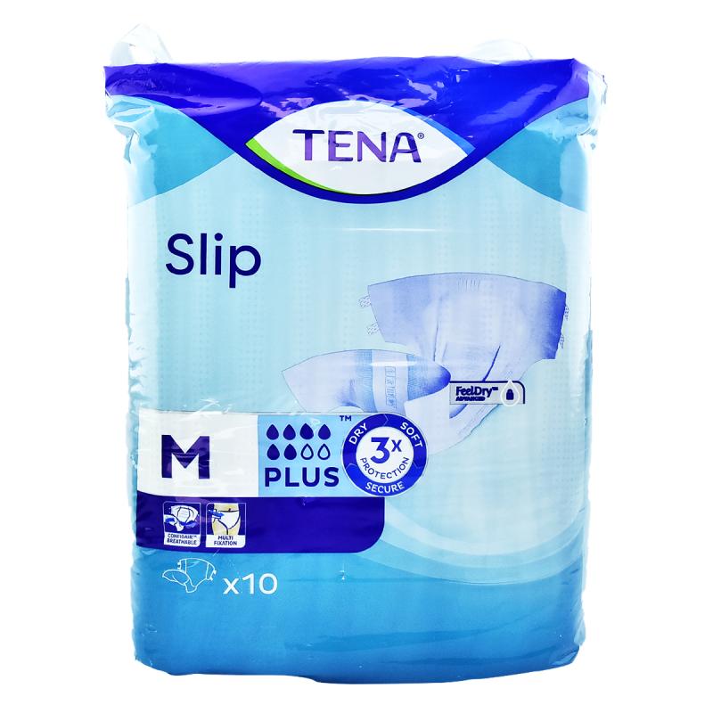 TENA slip plus medium x10
