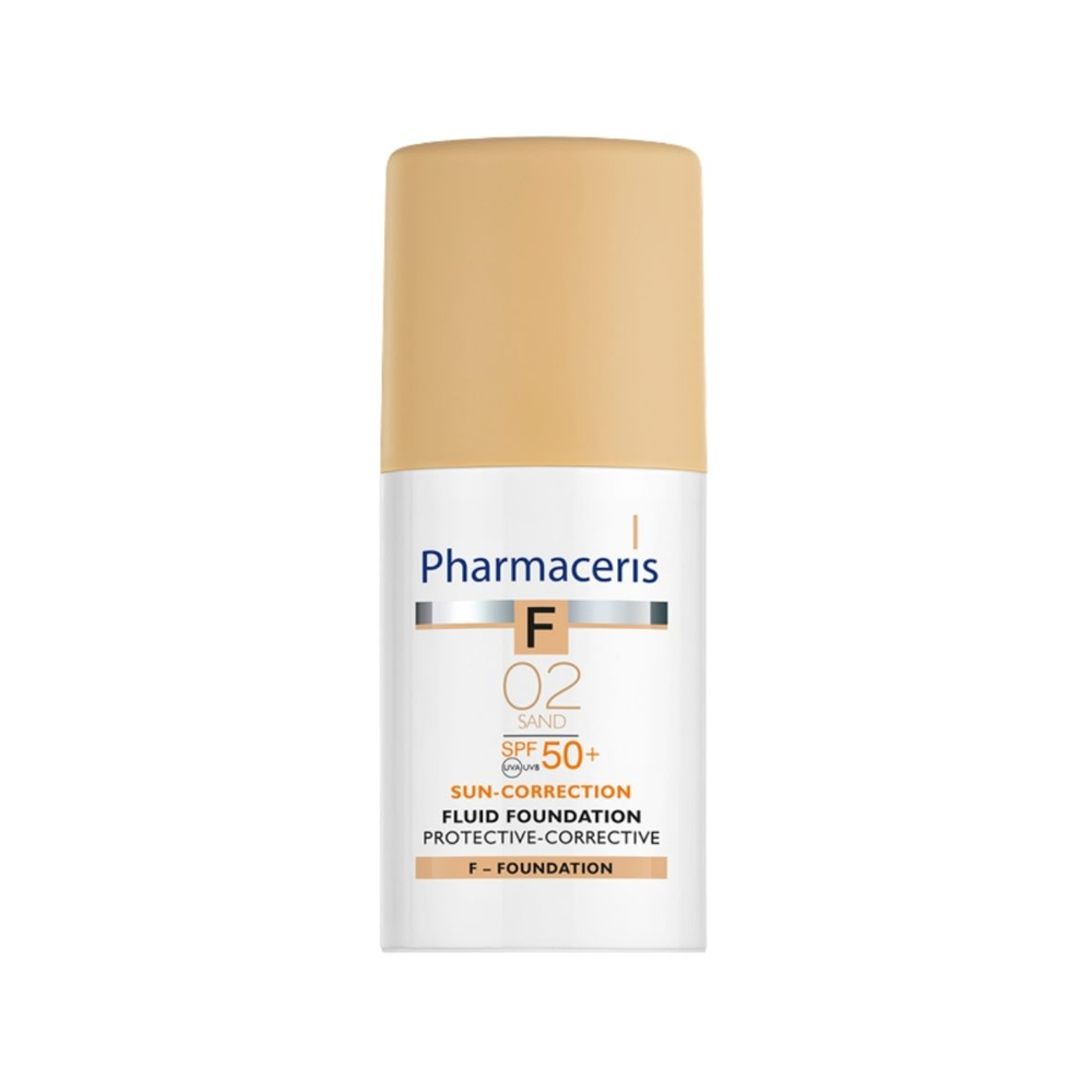 PHARMACERIS PROTECTIVE-CORRECTIVE 02 SAND FLUID FOUNDATION 50+
