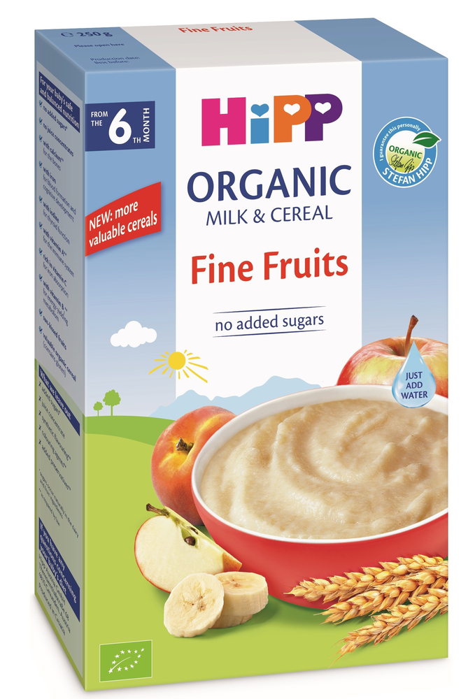 HiPP FINE FRUITS 250GR