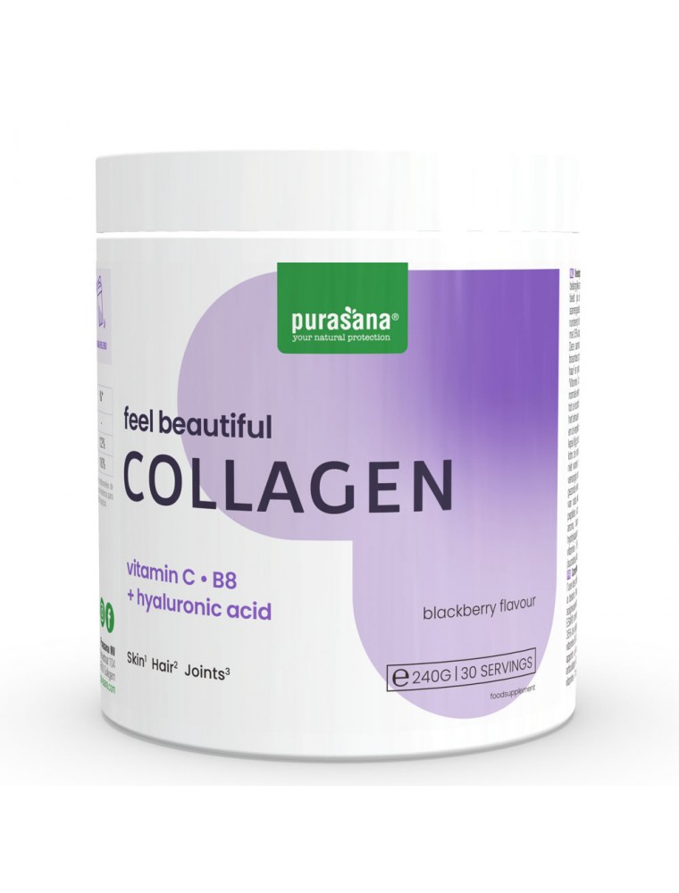 Purasana Beauty Collagen Blackberry 240gr
