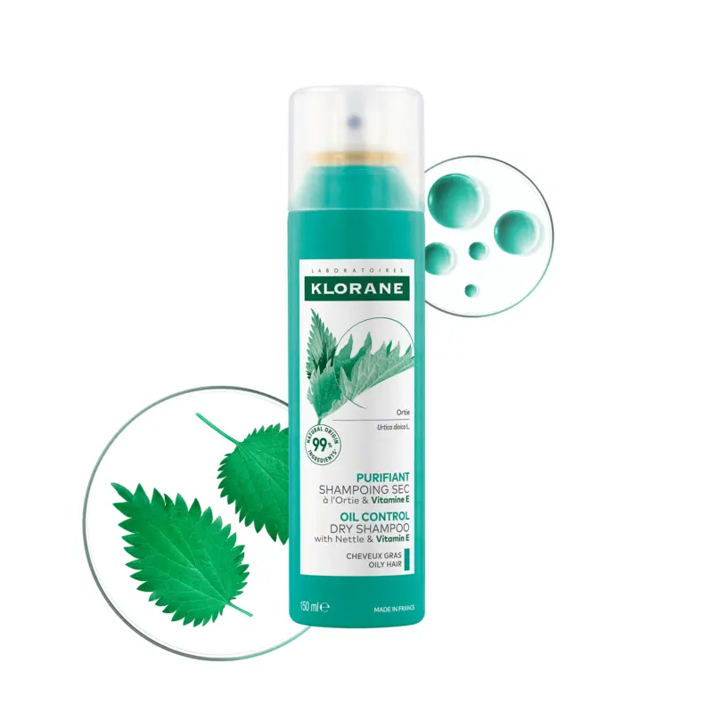 KLORANE SHAMPO ORTIE SEC PURIFIANT 150 ML
