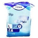 TENA slip plus large x10
