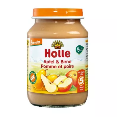 Holle Bio apple/pear 190g 