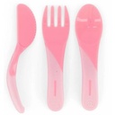 Twistshake Learn Cutlery 6+m Pastel Pink